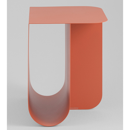 Журнальный столик Laure металл красный Stool Group MT-136S DB-008