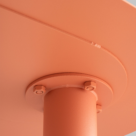 Журнальный столик Eanna S металл коралловый Stool Group MT-190S DB-011