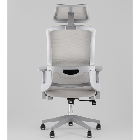 Кресло офисное TopChairs Vantage серый Stool Group WH-978AG grey