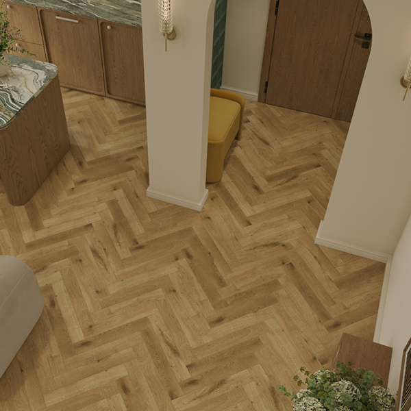 Ламинат Дуб Хайнан Herringbone Elegant Strong Norland LF304-09