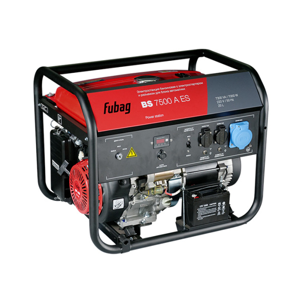 Генератор бензиновый BS 7500 A ES Fubag 641031