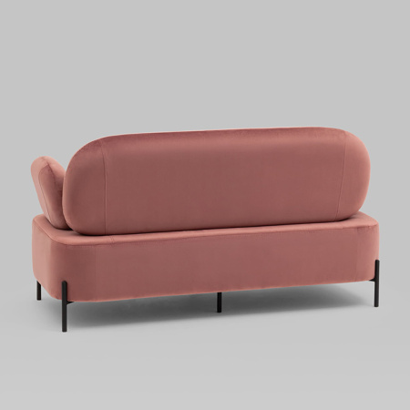Диван Кэнди велюр пыльно-розовый Stool Group vd-dv-candy-b15