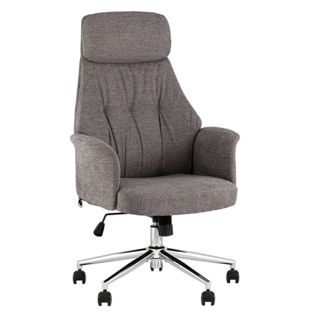 Кресло офисное TopChairs Neoma тёмно-серый Stool Group YF-0515 ZE119A-15 dark grey