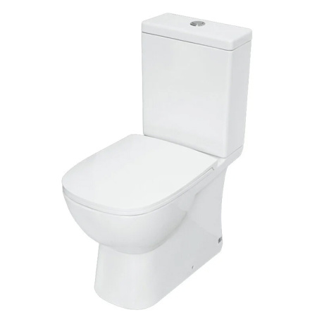 Унитаз напольный Quadro Slim Sanita Luxe WC.CC/Quadro/2-SlimDM/WHT.G/S1