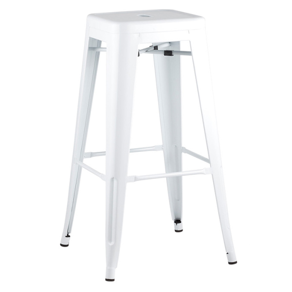 Комплект барных стульев Tolix белый (6 шт) Stool Group YD-H765 LG-02 X6