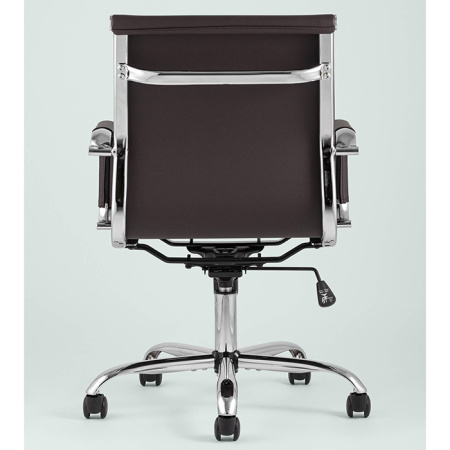 Кресло офисное TopChairs City коричневый Stool Group D-101 brown
