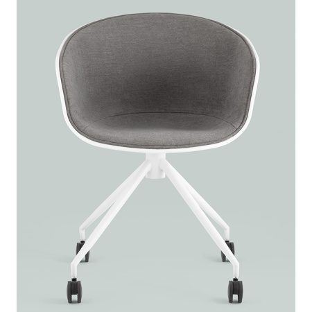 Кресло офисное Libra рогожка серый Stool Group SL-7040ZB grey