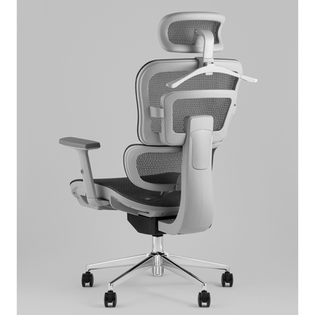 Кресло офисное TopChairs Techno Professional серый Stool Group WH-A33G grey