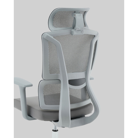 Кресло офисное TopChairs Forward серый Stool Group WH-1288G grey