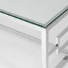 Журнальный стол 120х60 Бруклин стекло Stool Group ECT-013