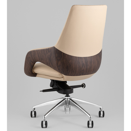 Кресло офисное TopChairs Reign бежевый Stool Group A666-A 2006-11