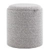 Пуф с ящиком Хюгге S букле серый Stool Group 19B260LХM LX-18