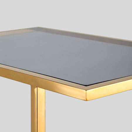 Журнальный столик 50х32 Бостон стекло Stool Group EET-061-TG-SK