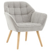 Кресло Вэйл светло-серый Stool Group QH-8904K DAG-18(80) light grey