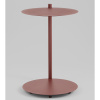 Журнальный столик Siara металл бордовый Stool Group MT-214 DB-032