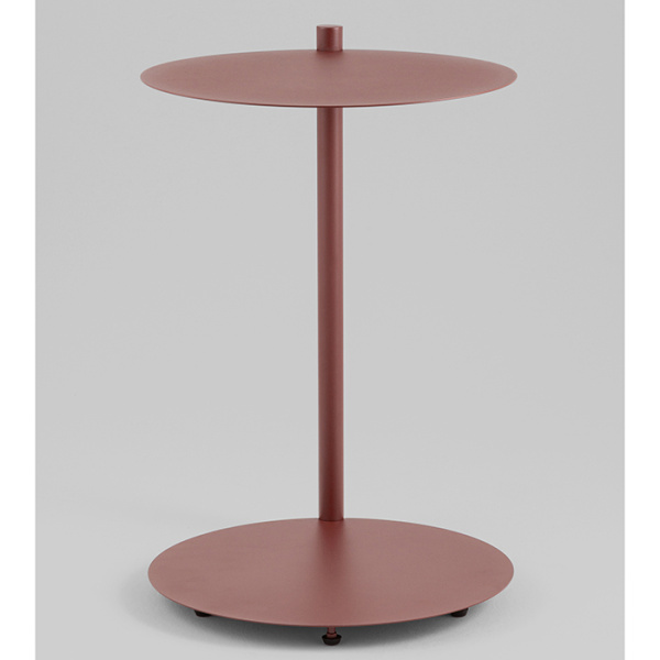 Журнальный столик Siara металл бордовый Stool Group MT-214 DB-032