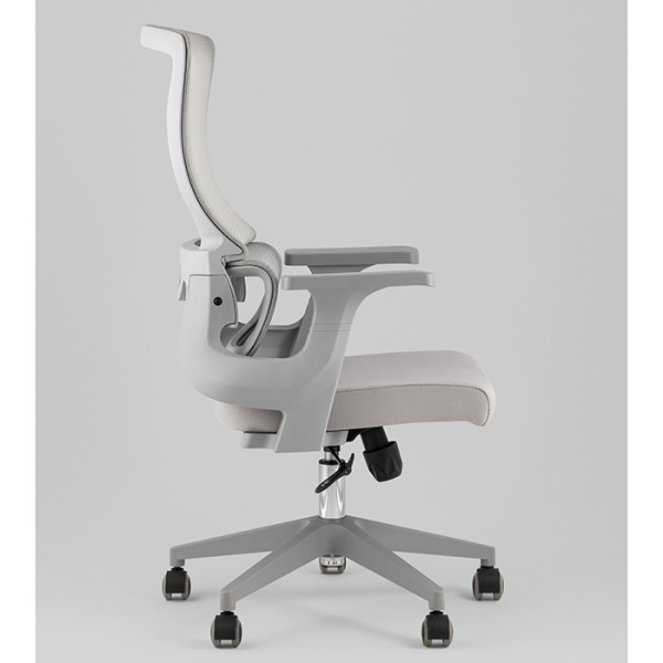 Кресло офисное TopChairs Argo серый Stool Group WH-978BG grey