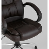 Кресло офисное TopChairs Atlant New коричневый Stool Group D-430 brown