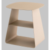 Журнальный столик Leyre металл бежевый Stool Group MT-123S DB-003