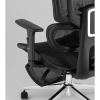 Кресло офисное TopChairs Nimbus чёрный Stool Group YF-W938A bl. sh. ST-982-1 black