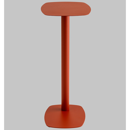 Журнальный столик Eanna L металл красный Stool Group MT-190L DB-008