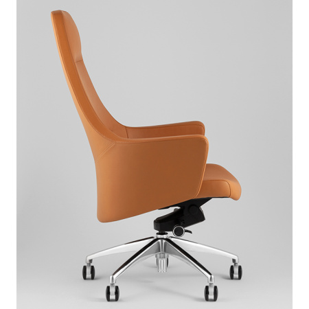 Кресло офисное TopChairs Ferris коричневое Stool Group A336 270-09