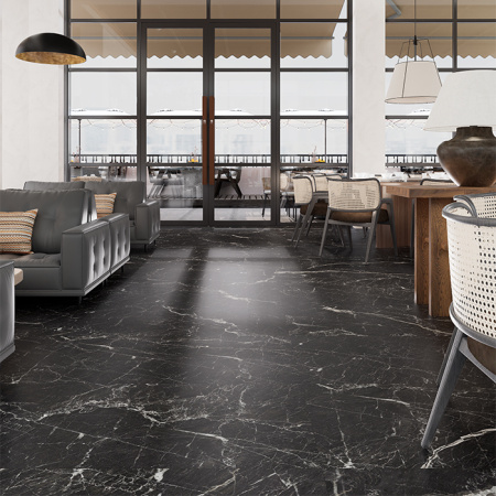 Керамогранит Calacatta Black Mat NT Ceramic NTT9521M