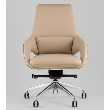 Кресло офисное TopChairs Reign бежевый Stool Group A666-A 2006-11
