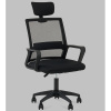 Кресло офисное TopChairs Element чёрный Stool Group OUE-2505 black