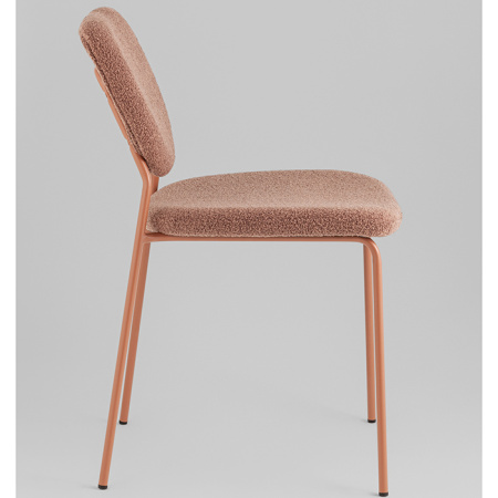 Стул Gigi коричневый букле Stool Group DRC-9155-B URL426-5 Dark Red-1