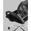 Кресло офисное TopChairs Simple New чёрный Stool Group WH-805 black
