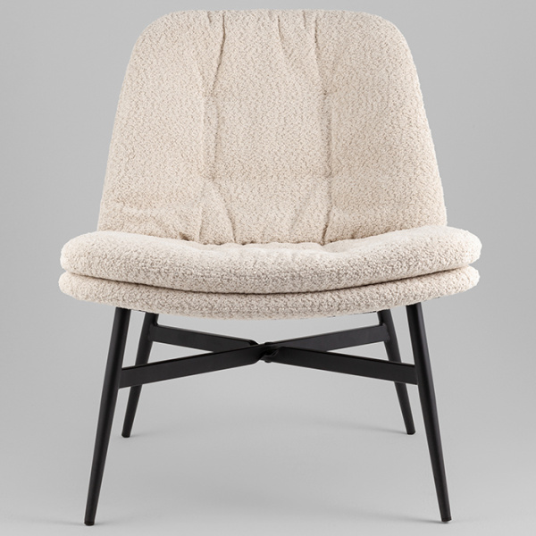 Кресло-лаунж Tail кремовый Stool Group DM5052-1 BMG857-3 cream