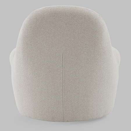 Кресло лаунж Fir светло-серый Stool Group FDC0175096 Milan-102