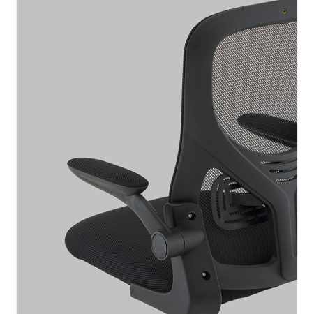 Кресло офисное TopChairs Core чёрный Stool Group OUE-2504 black