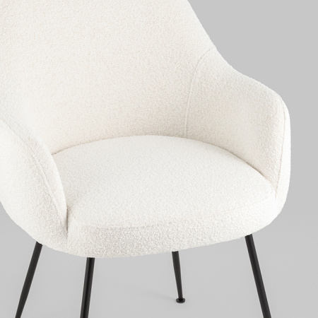 Кресло Floret белый Stool Group DR-20170C-A VTRUBY-1