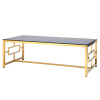 Журнальный стол 120х60 Бруклин стекло Stool Group ECT-013-TG-SK