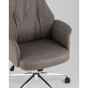 Кресло офисное TopChairs Neoma серый экокожа Stool Group YF-0515 FH-62 grey retro
