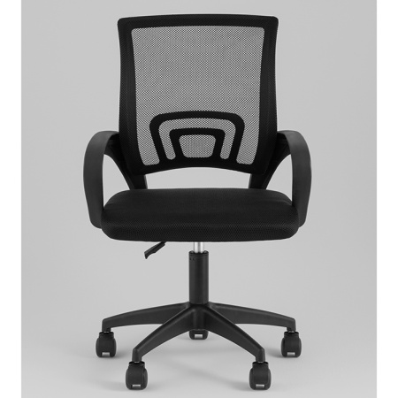 Кресло офисное TopChairs Simple чёрный Stool Group OUE-2501 black
