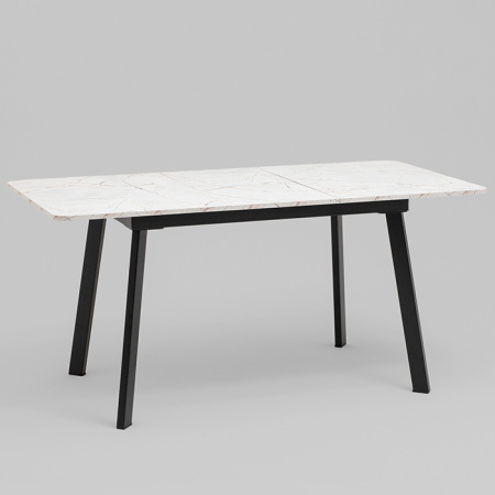 Стол Batu New 120-160 D80 Азул оникс подстолье черное Stool Group AV 1209/1-1200/800-C509-9005
