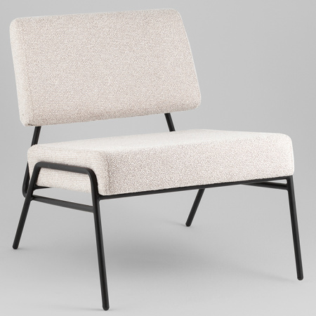 Кресло Теллинг шенилл серо-бежевый Stool Group LV-116-M18-01
