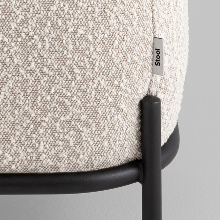 Пуф Стоун букле молочный Stool Group vd-pf-stone-milk