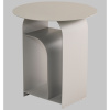 Журнальный столик Arwel металл серый Stool Group MT-140 DB-006