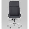 Кресло офисное TopChairs Crown серо-голубой/белый Stool Group A312 8386-16 white back