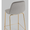 Стул барный Валенсия велюр серый Stool Group OS-001B HLR-18 gl