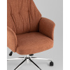 Кресло офисное TopChairs Neoma терракотовый Stool Group YF-0515 ZE119A-5 terracotta