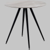 Стол Ники круглый керамика Italian light grey D80 Stool Group vd-niki-ilg-800
