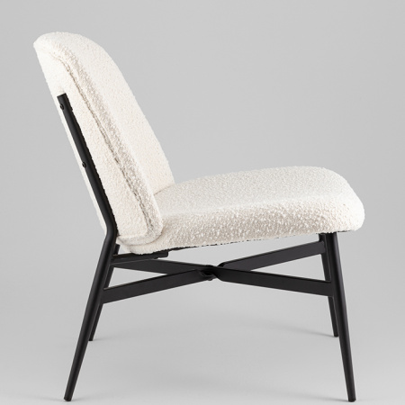 Кресло-лаунж Ease белый Stool Group DM5052 BMG2635-1 White