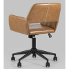 Стул офисный Филиус экокожа коричневая Stool Group FILIUS