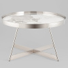 Журнальный столик Гера D80 белая керамика Stool Group ECT-280