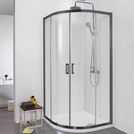 Душевое ограждение Aquatek AQ ARI RO 08020BL
